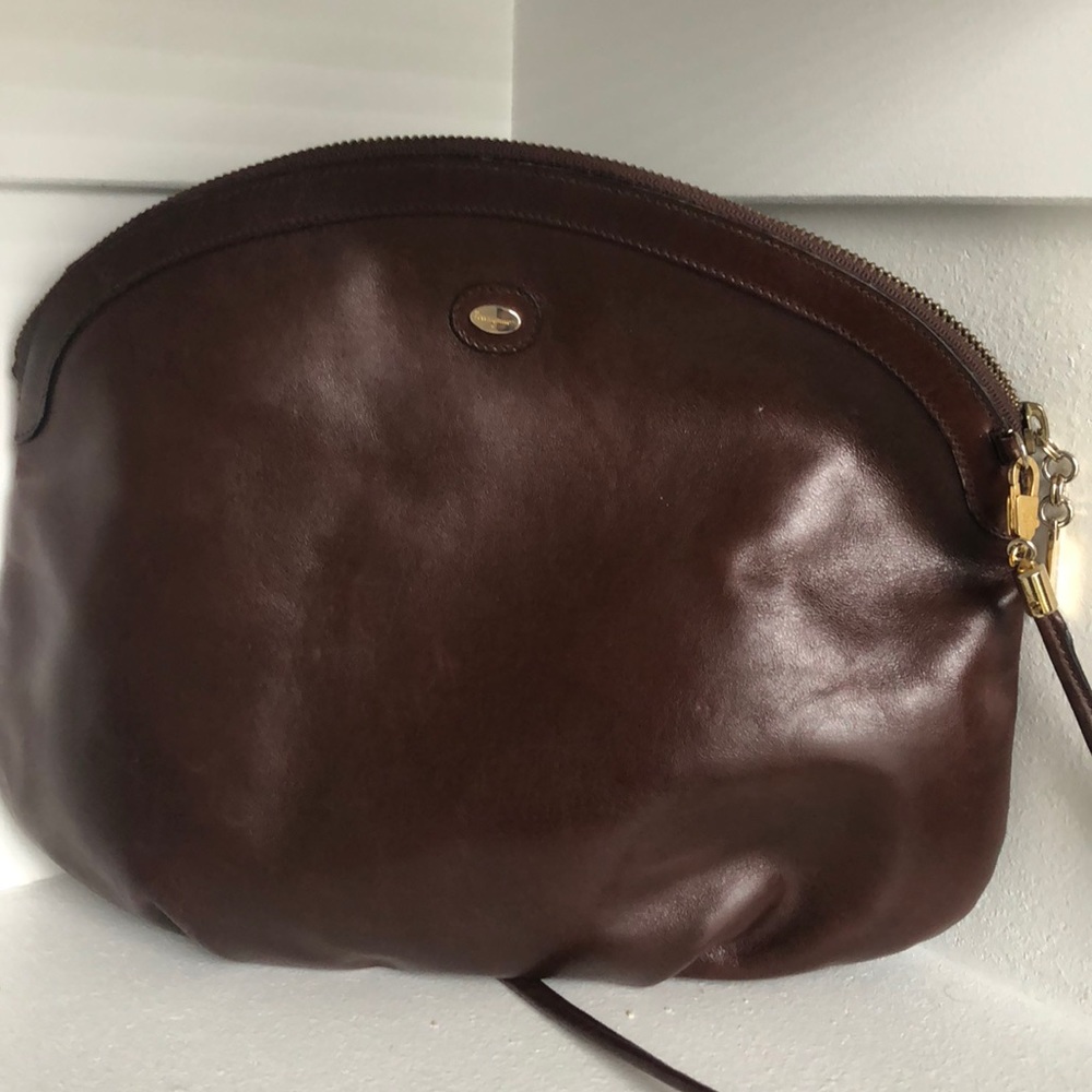 Rare Salvatorte Ferragamo leather purse.
